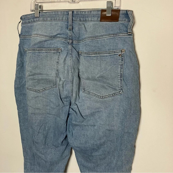 Madewell The Curvy Perfect Vintage Jean Destroyed Edition 12 Tall - Picture 4 of 8
